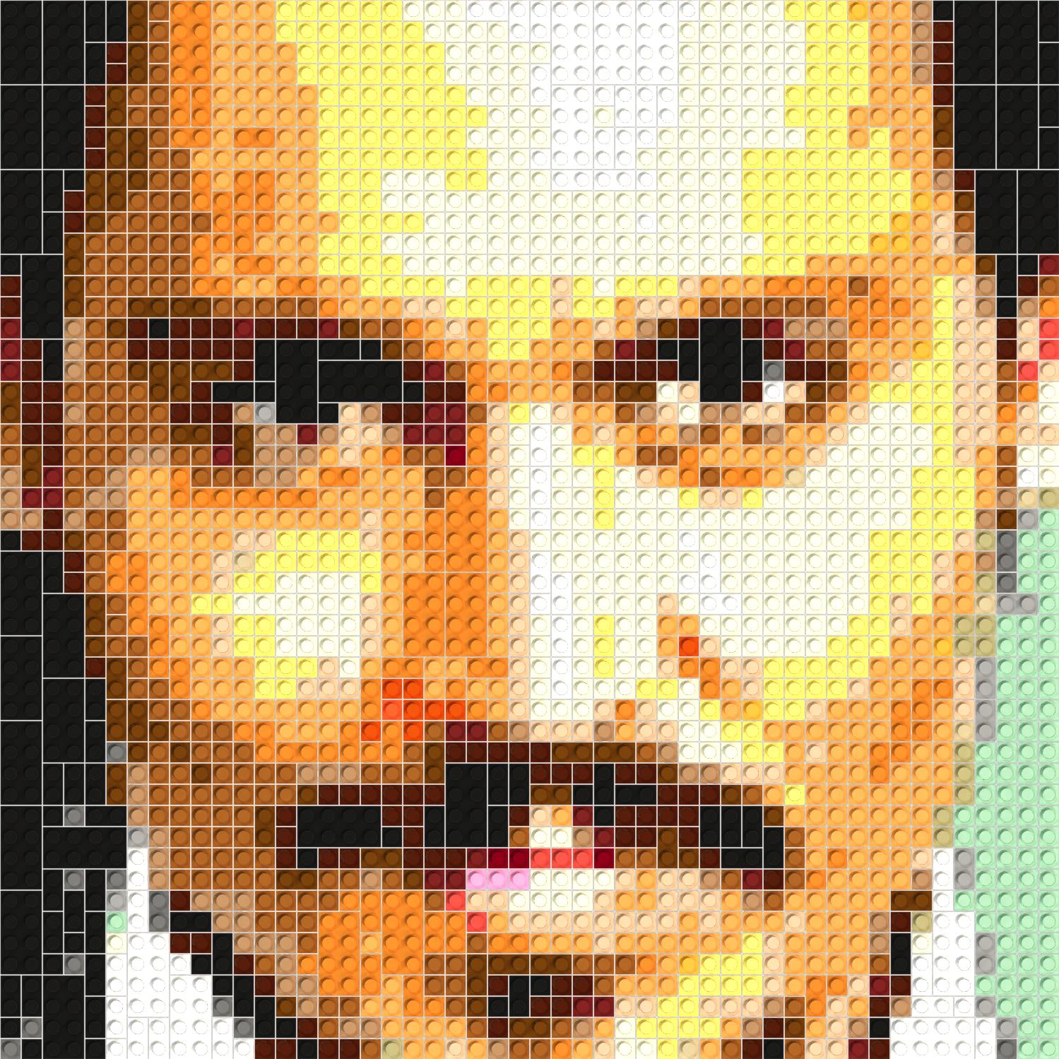50*50studs, 40*40cm, 15.75*15.75inch