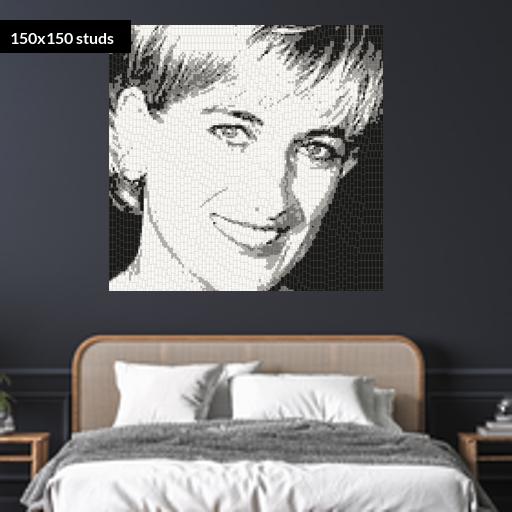 150*150studs, 120*120cm, 47.25*47.25inch