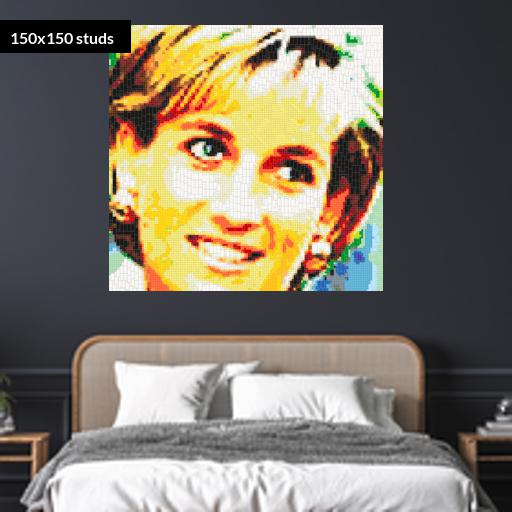 150*150studs, 120*120cm, 47.25*47.25inch