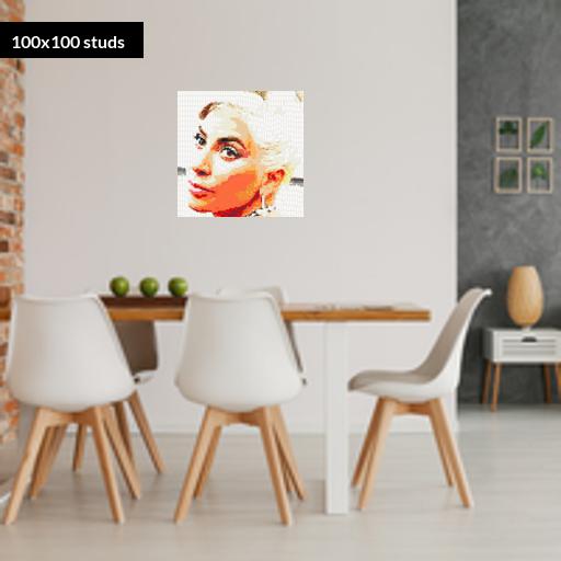 100*100studs, 80*80cm, 31.5*31.5inch
