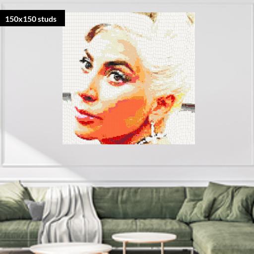 150*150studs, 120*120cm, 47.25*47.25inch