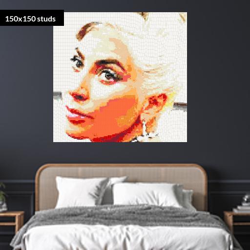 150*150studs, 120*120cm, 47.25*47.25inch