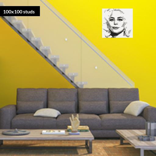 100*100studs, 80*80cm, 31.5*31.5inch