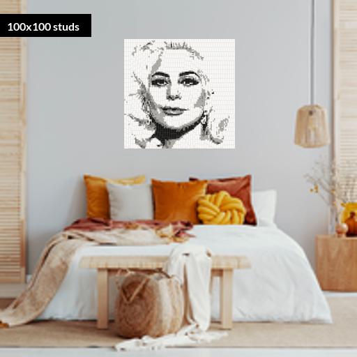 100*100studs, 80*80cm, 31.5*31.5inch