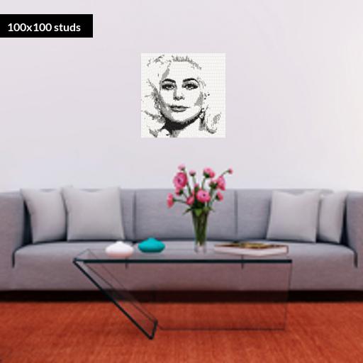 100*100studs, 80*80cm, 31.5*31.5inch