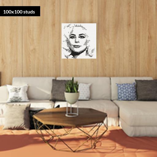 100*100studs, 80*80cm, 31.5*31.5inch