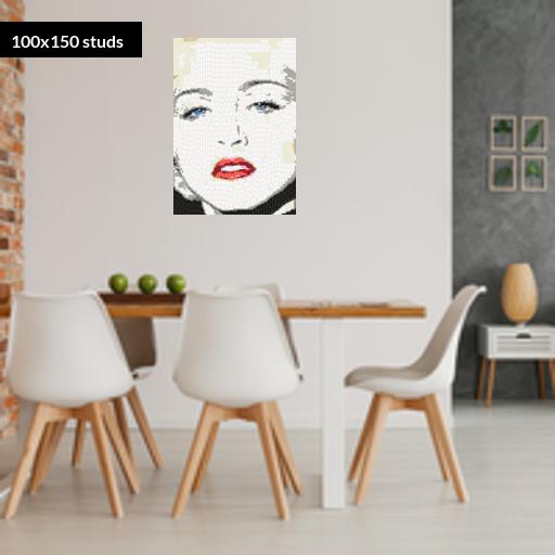 100*150studs, 80*120cm, 31.5*47.25inch
