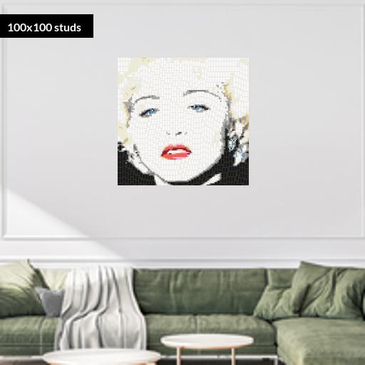 100*100studs, 80*80cm, 31.5*31.5inch