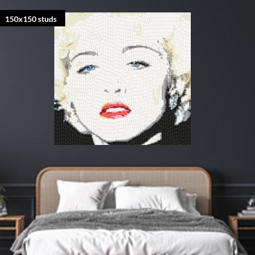 150*150studs, 120*120cm, 47.25*47.25inch
