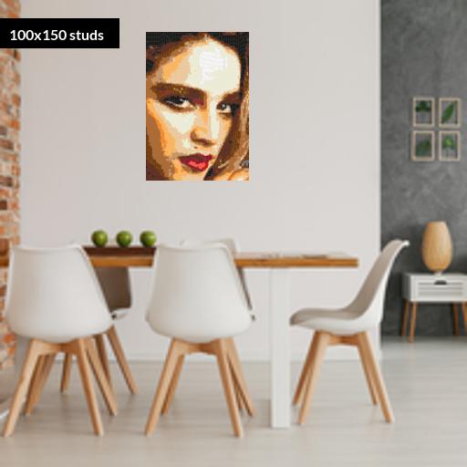 100*150studs, 80*120cm, 31.5*47.25inch