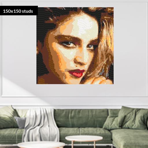 150*150studs, 120*120cm, 47.25*47.25inch