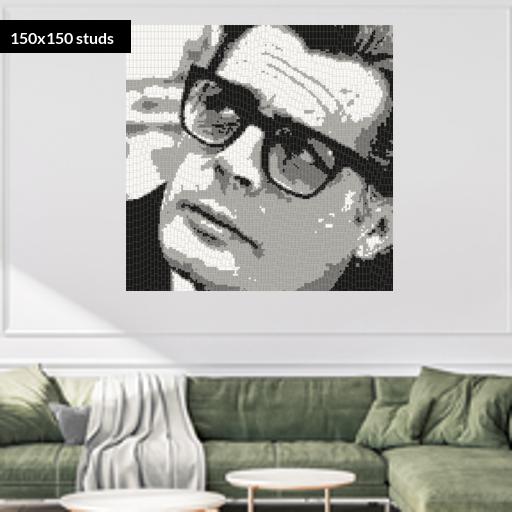 150*150studs, 120*120cm, 47.25*47.25inch