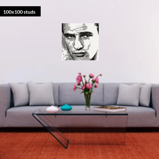 100*100studs, 80*80cm, 31.5*31.5inch