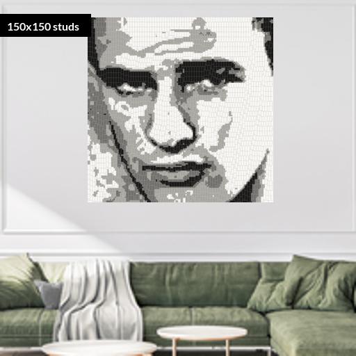 150*150studs, 120*120cm, 47.25*47.25inch