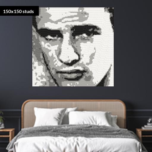 150*150studs, 120*120cm, 47.25*47.25inch