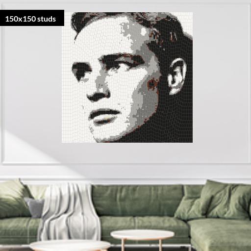 150*150studs, 120*120cm, 47.25*47.25inch