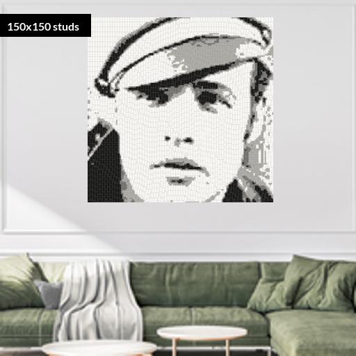 150*150studs, 120*120cm, 47.25*47.25inch