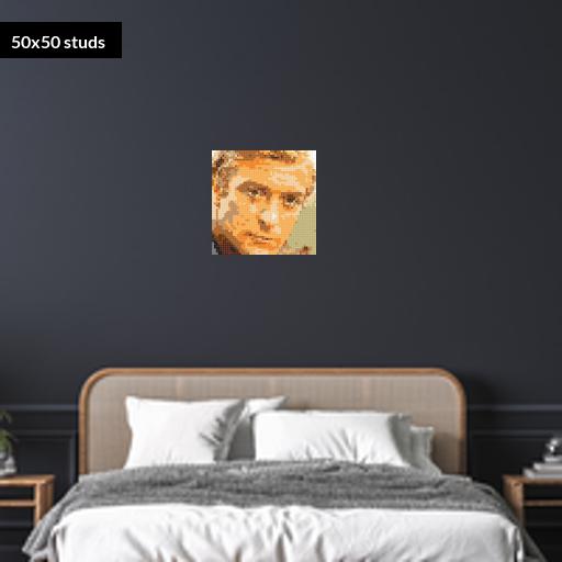 50*50studs, 40*40cm, 15.75*15.75inch