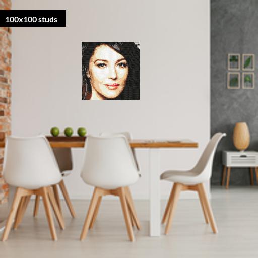 100*100studs, 80*80cm, 31.5*31.5inch