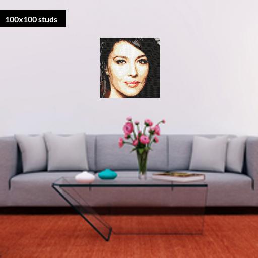 100*100studs, 80*80cm, 31.5*31.5inch