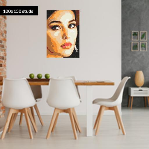 100*150studs, 80*120cm, 31.5*47.25inch