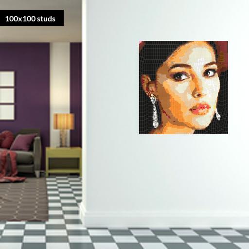 100*100studs, 80*80cm, 31.5*31.5inch