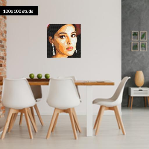 100*100studs, 80*80cm, 31.5*31.5inch