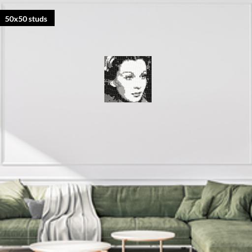 50*50studs, 40*40cm, 15.75*15.75inch
