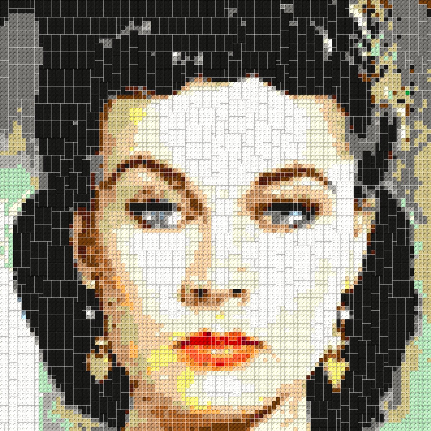 100*100studs, 80*80cm, 31.5*31.5inch