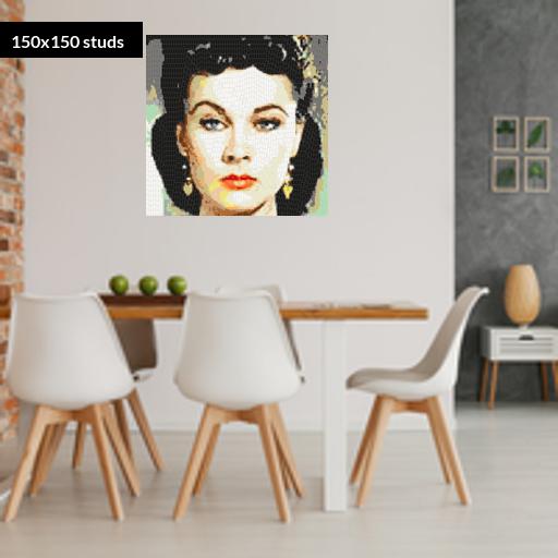150*150studs, 120*120cm, 47.25*47.25inch