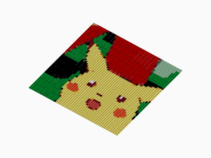 Custom Brick Mosaic