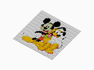 Custom Brick Mosaic