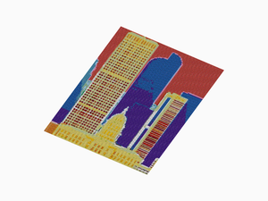 Custom Brick Mosaic