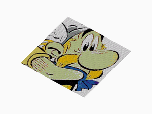 Custom Brick Mosaic