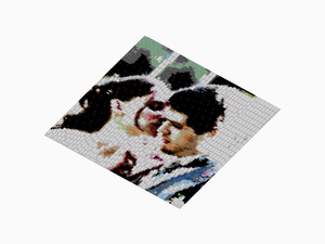 Custom Brick Mosaic