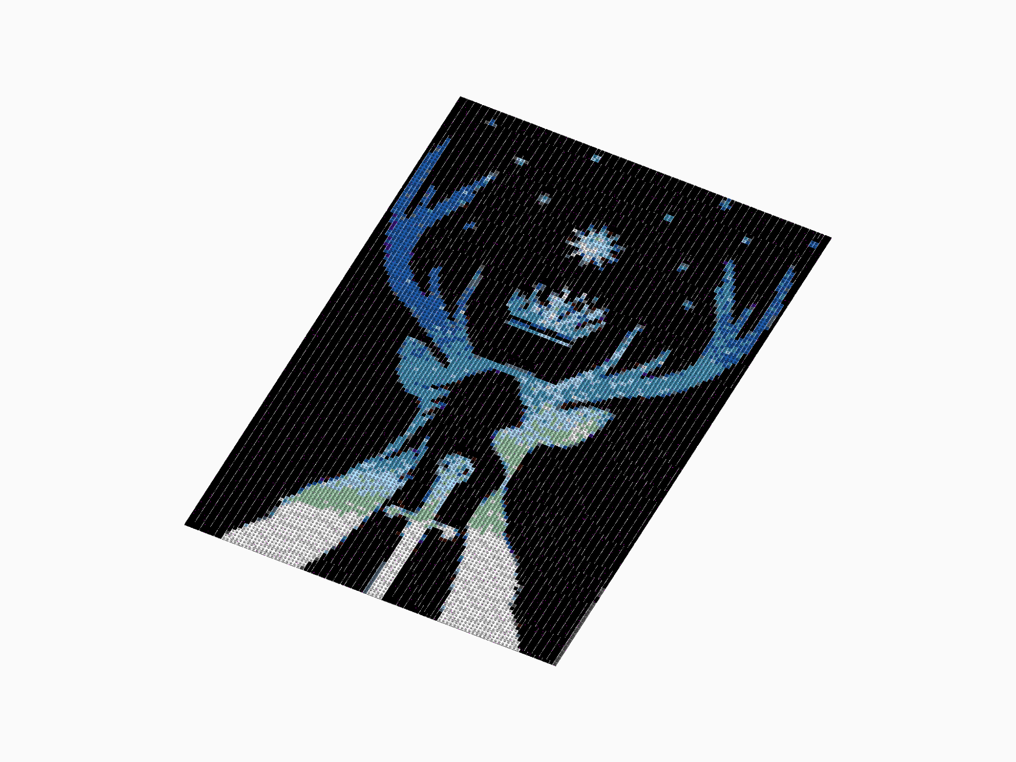 Custom Brick Mosaic