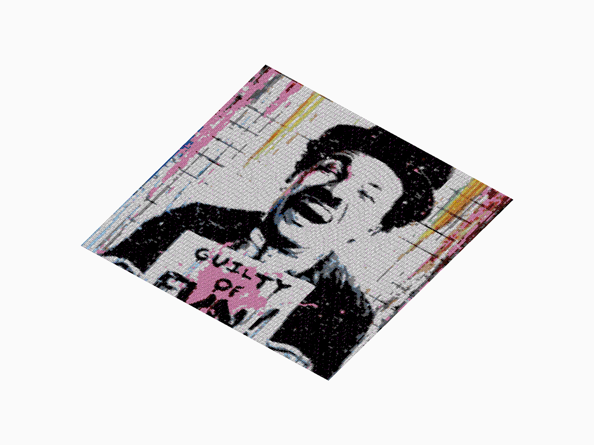 Custom Brick Mosaic