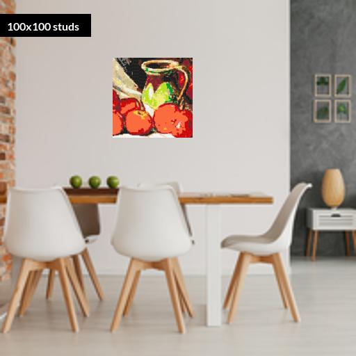 100*100studs, 80*80cm, 31.5*31.5inch