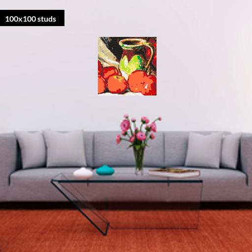 100*100studs, 80*80cm, 31.5*31.5inch