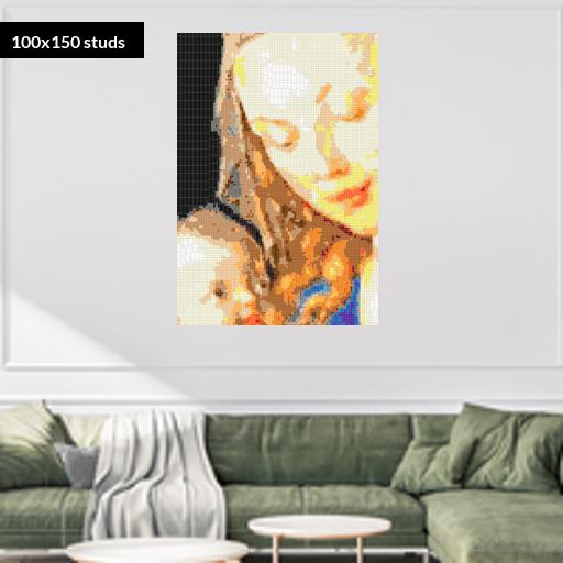 100*150studs, 80*120cm, 31.5*47.25inch