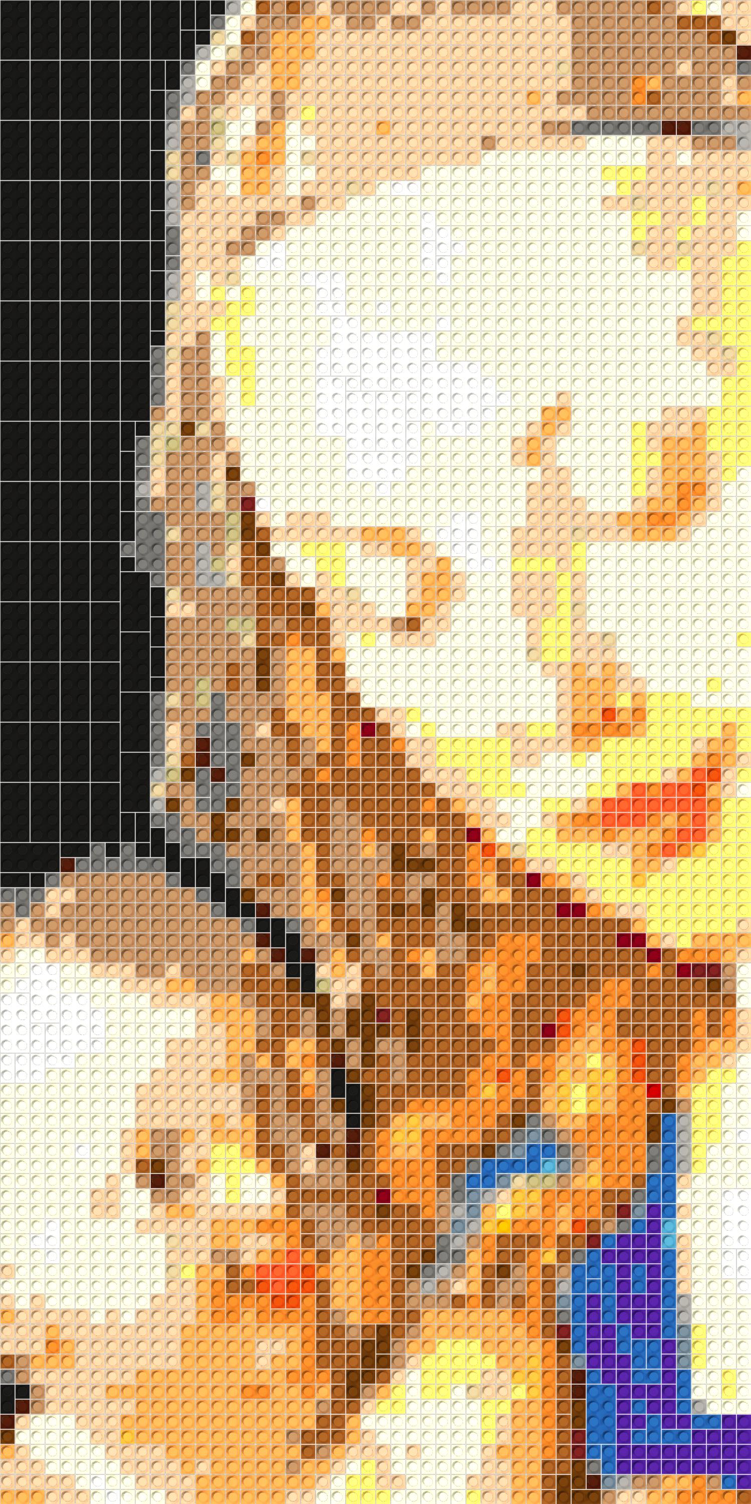 50*100studs, 40*80cm, 15.75*31.5inch