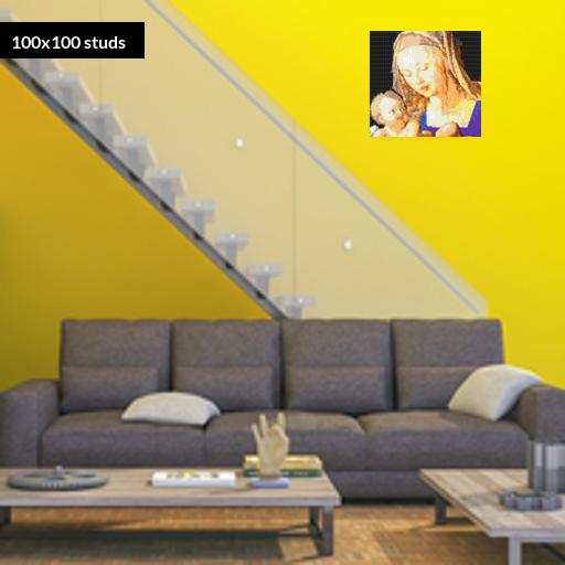 100*100studs, 80*80cm, 31.5*31.5inch