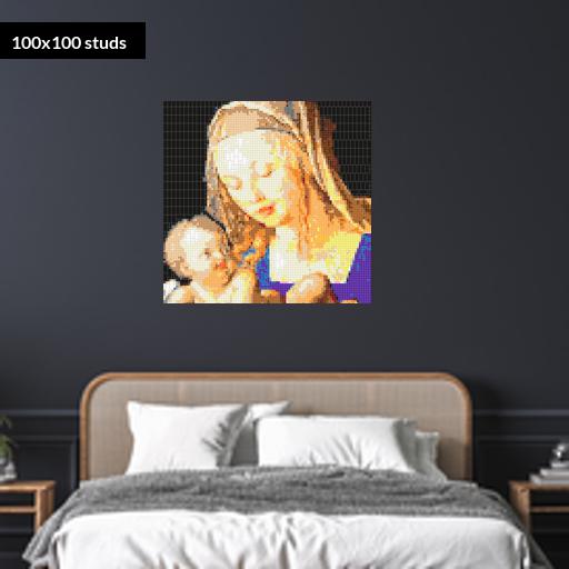 100*100studs, 80*80cm, 31.5*31.5inch