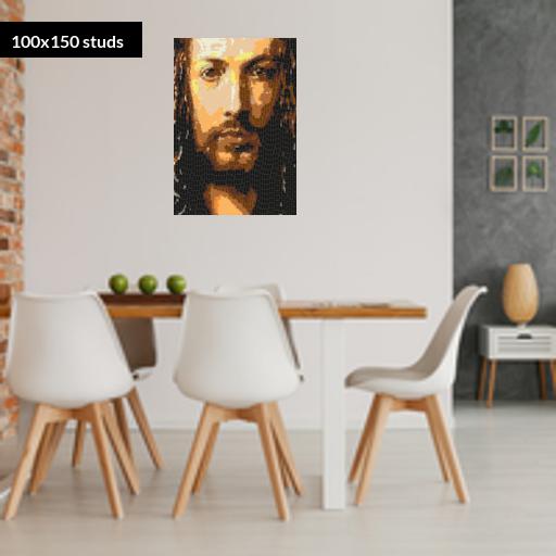 Self-Portrait At The Age Of Twenty Eight – Art For Bricks