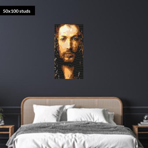 50*100studs, 40*80cm, 15.75*31.5inch