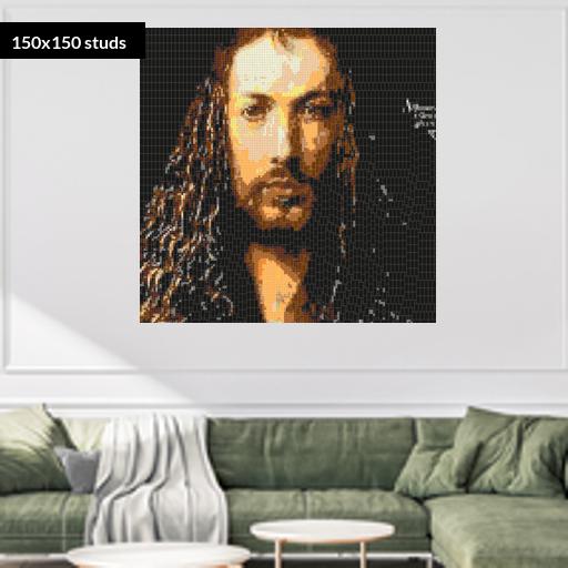 150*150studs, 120*120cm, 47.25*47.25inch