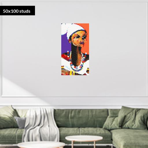 50*100studs, 40*80cm, 15.75*31.5inch