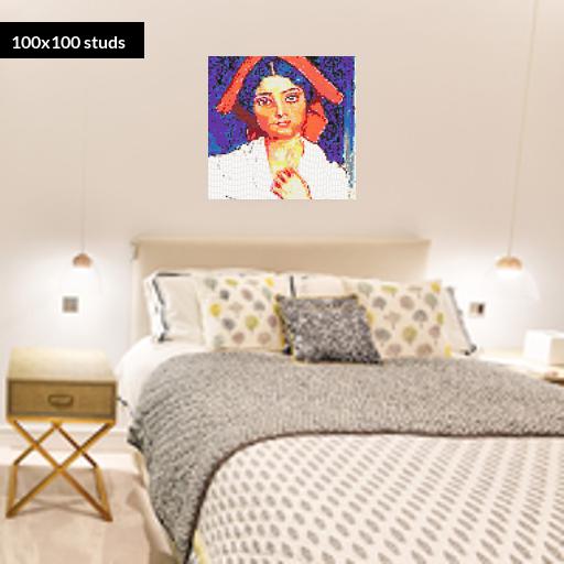100*100studs, 80*80cm, 31.5*31.5inch