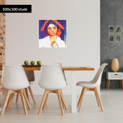 100*100studs, 80*80cm, 31.5*31.5inch