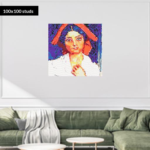 100*100studs, 80*80cm, 31.5*31.5inch